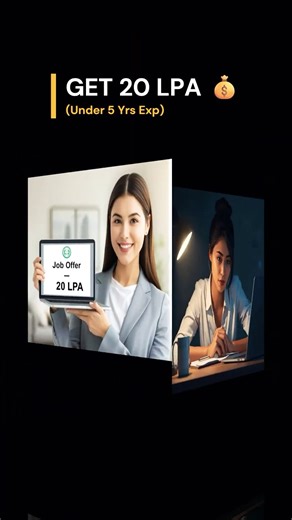 How to Get 20 LPA Package with 5 Years Experience 🚀 #Shorts