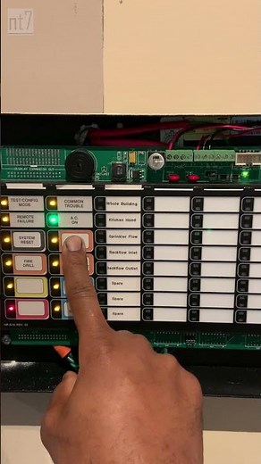Secrets of Fire Alarm Annunciator Lamp Test #shorts