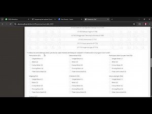 Video Tutorial Pengisian Kuesioner Tracer Study bagi Alumni STIKes Widya Dharma Husada Tangerang