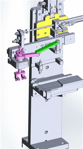Rotate while moving #mechanism #3dprinting#solidworks #machine #simulation