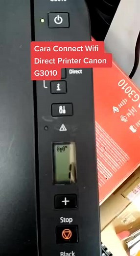 Cara Sambung Printer Canon G3010 Wifi Direct (Password = Serial Number) #ATiComputer #sifuprinter #canonprinter
