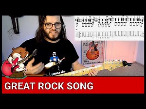 Three Chords - Goodbye June, Hauptriff (Schwierigkeit 5/10) Gitarre lernen