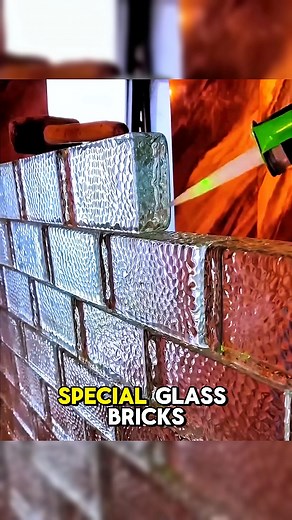 14K views · 37 reactions | Not just glass… but China’s future-proof brick! ️ These crystal-clear blocks are so tough even a hammer can’t break them — no paint, no plaster, just pure innovation. Would you build your house with these?  #fblifestyle | HealthySpot | Facebook