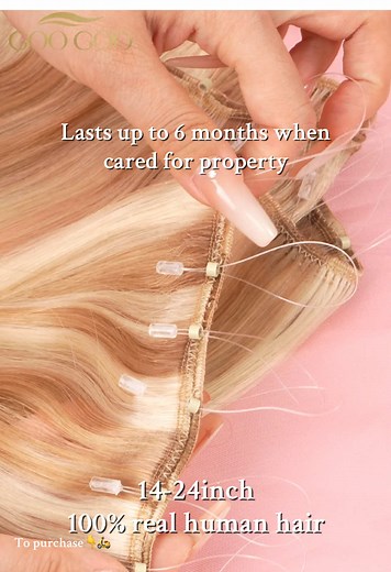 Effortless Micro Loop Weft Hair Extensions Installation