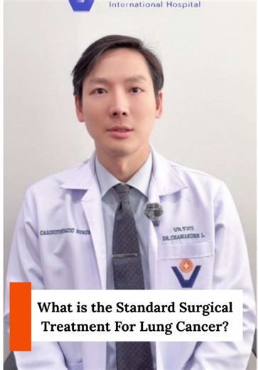 A less invasive way to treat Lung Cancer. Precision surgery with Video-Assisted Thoracoscopic Surgery (VATS).#lungcancer #vejthanihospital