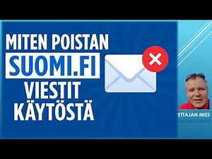 Näin poistat suomi.fi viestit käytöstä