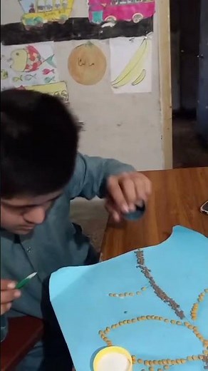 Pulses Pasting Activity | Art Work | Special Education |