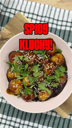 Śląskie kluski z azjatyckim twistem 🤤 #jedzenie #pyszne #kluski