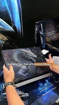@msi Titan 18 HX Dragon Edition Draco Epic🔥 #Laptop #Gaming #computex2026