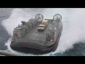 USS Wasp LHD 1 conduct Routine Landing Craft