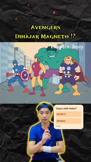MAGNETO TERLALU OP ‼️ AVENGERS TAK BERDAYA !? #shorts #alurcerita #storytelling