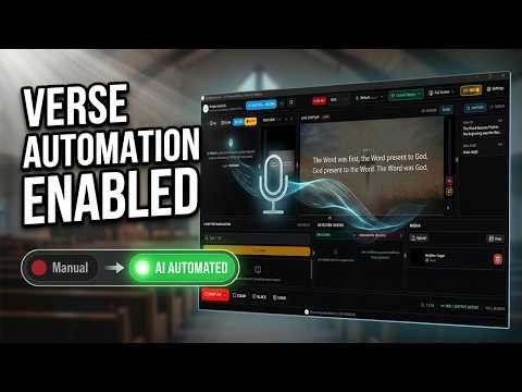 Church Presentation Tool That Finds Bible Verses for You