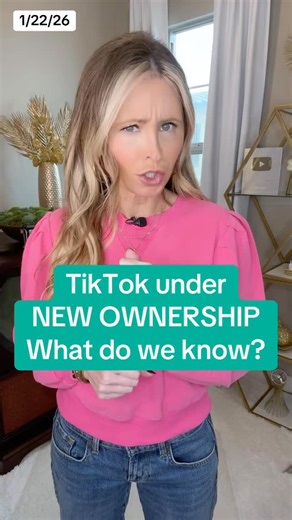 Lisa Remillard | As of today, TikTok is under the ownership of a new White House approved group of investors. This video runs down what we know and what we... | Instagram