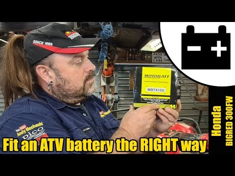 Fit an ATV battery the RIGHT way #1494