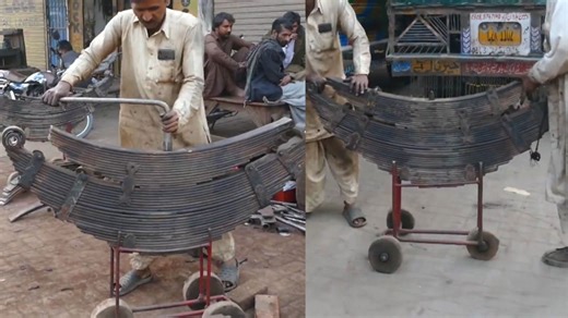 Precision Restoring of Truck Leaf Spring Efficiently