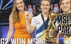 【生肉】[Sjokz] G2 ARE MSI CHAMPIONS!!!!! | MSI vlog part II - UGLY CRYING INCLUDED