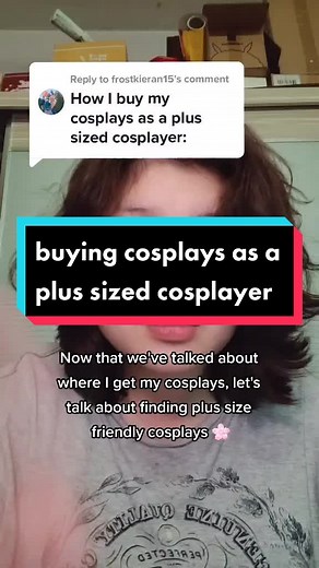 Reply to @frostkieran15 here's to all my fellow plus sized babies 💖 #malaysiancosplayer #cosplay #cosplayer #plussizecosplay
