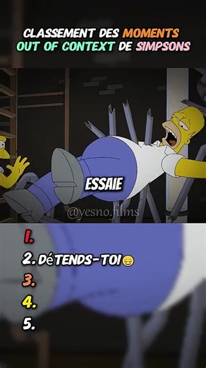 Top 5 des meilleurs moment des Simpson 😂😂#pourtoiii #homer #pourtoiii #drole #humour