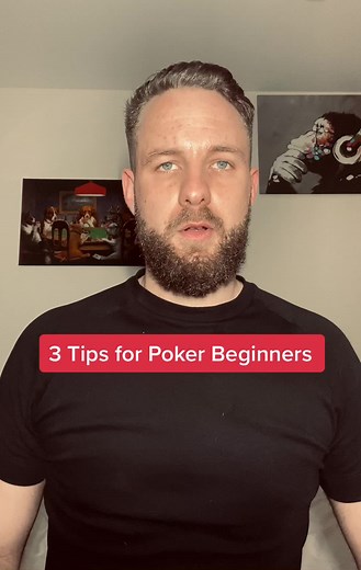 3 Tips for Poker Beginners ♥️♣️♦️♠️ #poker #pokerface #casino #pokerislife #bluff #gtopoker #ggpoker #pokerplayer #onthebutton #bigblind #smallblind #raise #pokercontent #chips #cashgame
