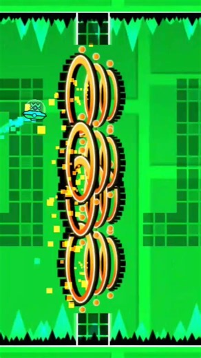 jugando geometry dash como Alien