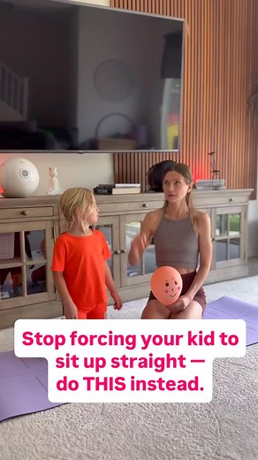 1K reactions · 179 shares | 﫟Turn slouching into a silly game. These 3 playful moves secretly build core strength, fix pelvic tilt, and boost posture — all while your kid thinks they’re just saving balloon dragons.  Follow for more fun ways to fix real body issues (without the battles!)  Got a toe-walker? A floppy sitter? A pancake foot? Drop your weirdest movement question below — let’s play our way to stronger kids!  | JulianaLucky | Facebook