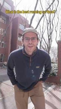 What surface should you run on? 🏃