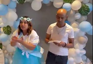 It’s a miracle 😂 #babyshower #loveliveshere | Waffles and Mo
