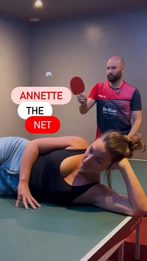 1.5M views · 17K reactions | ‘A NET!’ We needed A NET! ✍️ Have you signed up for my Online Academy yet?  Hire me for Online Coaching | The Table Tennis Service Guy | Facebook