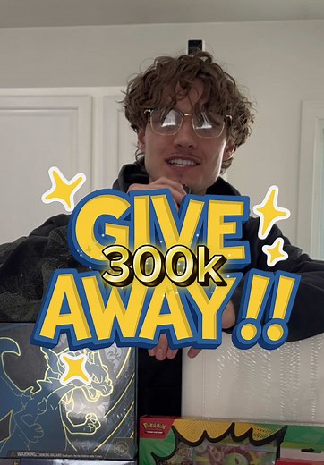 THANK U FOR 300k!!! 🤪 Also thank u to @GoatArmor & @Mankey Business Live for helping make this happen! #pokemon #pokemontiktok #pokemonpackopening #pokemoncards #ascendedheroes