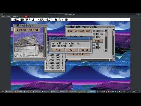 Sidbox GUI OS Window Manager V1.0