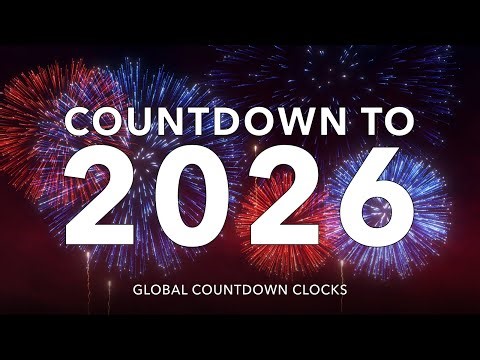 New Year 2026 Countdown | NORTH & SOUTH AMERICA