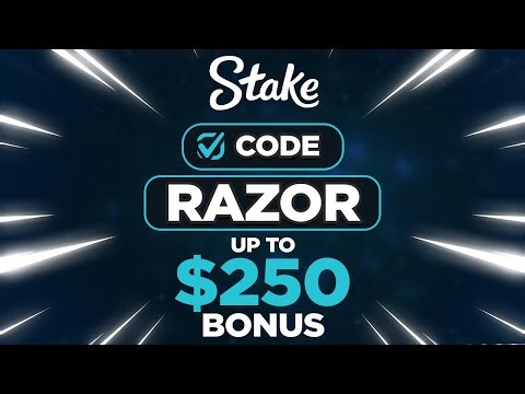 Stake Promo Code "RAZOR" — 100% Bonus Up to $250 (stake promo code 2025)