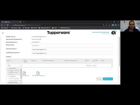 Garantie Tupperware: Formulaire de demande de garantie - Tupp-En-Ciel