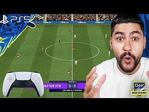 PLAYING FIFA 21 ON PS5 - MY FIRST IMPRESSION ON THE NEW PS5 CONTROLLER AND GAMEPLAY!!!