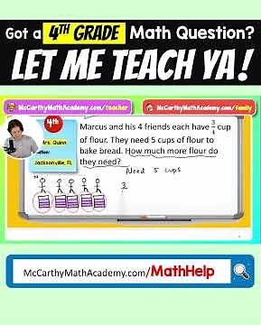 This 4th Grade Fraction Problem Is Sneaky 👀 #mathhelp