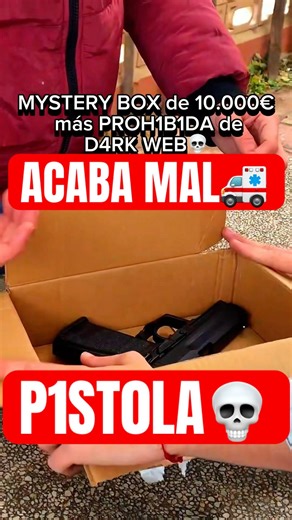 Abrimos MYSTERY BOX 5.000€ de la D4RK WEB *ACABA MAL*💀 #challenges #challeger #mystryboxchallenge