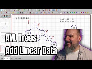 AVL Trees: Adding Linear Data and Performing Rotations