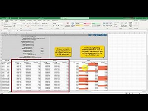 Trimble Business Center - Point Conformance Report V1.2