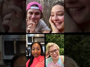 [ENG] Madelyn Cline live with obx cast