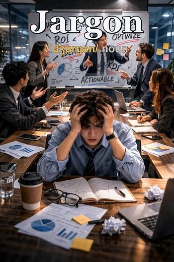 Jargon meaning — Specialized language used by a specific group