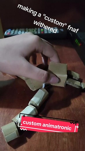 Creating a Custom Cardboard Ragdoll Inspired by FNAF