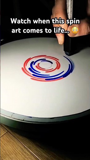 Absolutely incredible spin art by the talented​⁠ @LimbaTrip 😳!! #spin #artist #spinningart #spinart