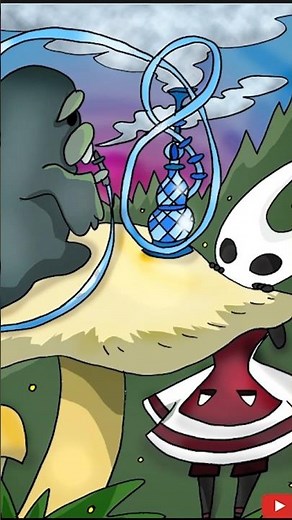 Hornet in Hollow Land ( Alice x Hollow Knight Fanart ) #hollowknight #fantasy #aliceimwunderland