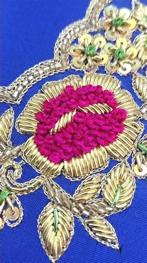 Aari zardhosi work #aari