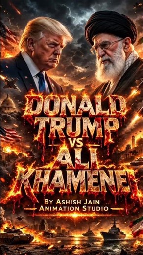 USA Vs Iran | Donald Trump Vs Ali Khamenei | Political Satire