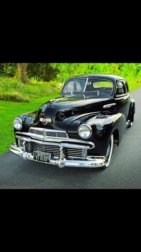 The 1942 Oldsmobile Special Club Coupe (also known as the Series 66 Club Coupe) is a rare classic car, part of the limited “B-44” series produced before Oldsmobile shifted entirely to wartime manufacturing. It featured a modern design for its time, with “Fuselage Fenders” that swept into the front doors. | Nomad Weber | Facebook