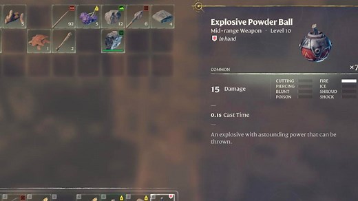 Enshrouded: How to Get and Use Explosive Powder Balls