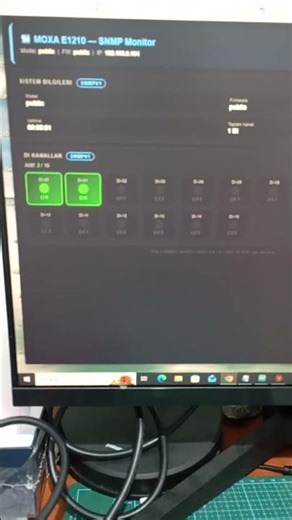 Moxa E1210 snmp Arduino
