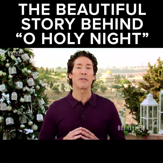 Did you know that "O Holy Night" was the first song ever played over the radio?🤯📻 Joel Osteen shares the beautiful history and story behind the Christmas song, "O Holy Night"! Watch "Because of Bethlehem" on the TBN app.🎄⭐ | TBN