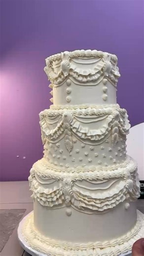 The wedding cake made by Lauren. | Ruby's Cake Shoppe and Pastries